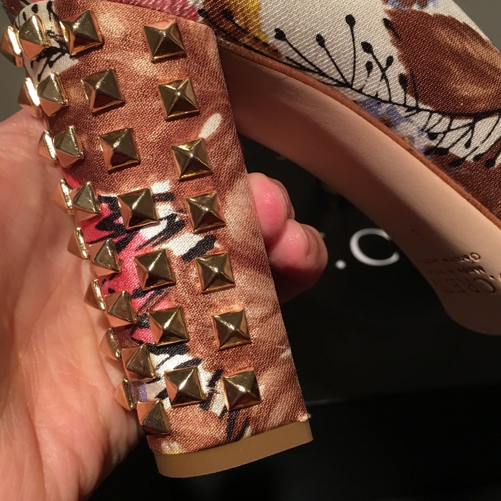 JCrew Collection Etta Pump with Studded Heel - Picture 7 of 10